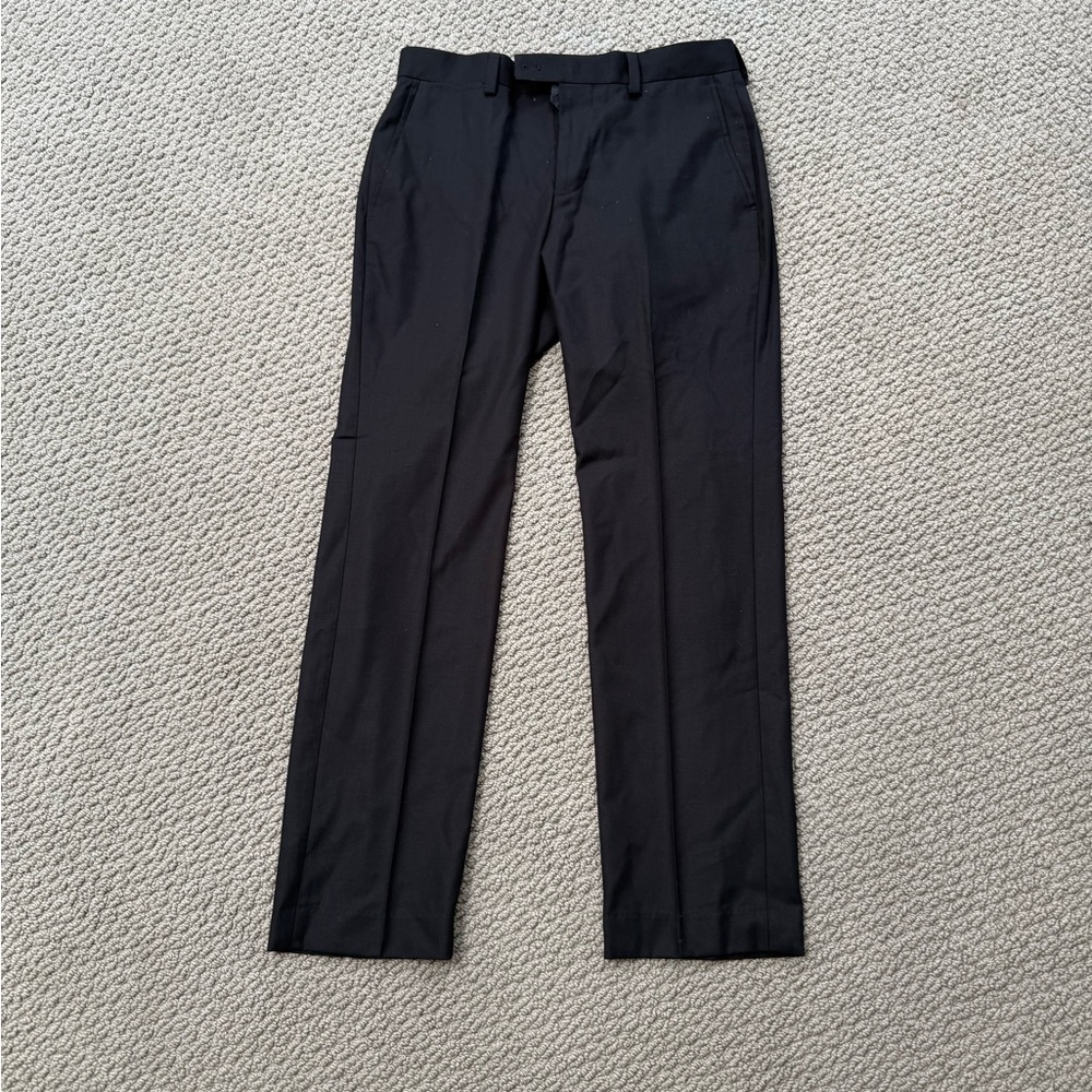 Men's Classic Black Dress Pants